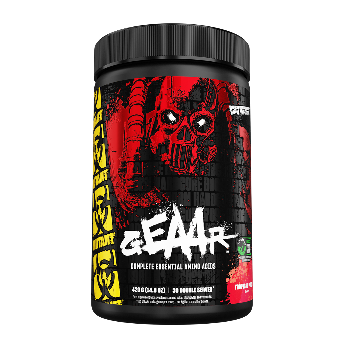 Mutant GEAAR 378g - Tropical Fruit Punch product packaging