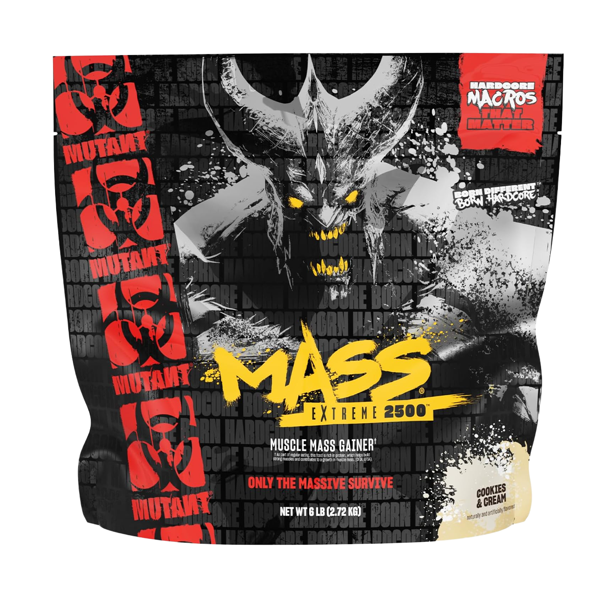 Mutant Mass Extreme 2500 2.72kg - Vanilla Ice Cream product packaging