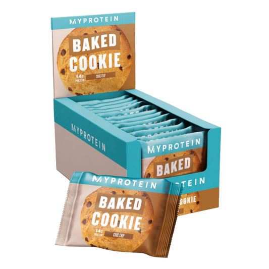 MyProtein Baked Cookie 12x75g Chocolate Chip packshot