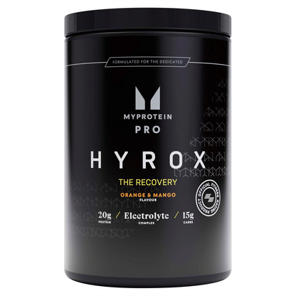 MyProtein Pro x Hyrox - THE Recovery 688g - Orange & Mango product packaging