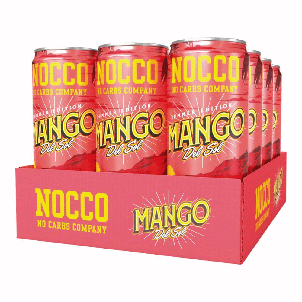 NOCCO BCAA 12x330ml Mango Del Sol packshot