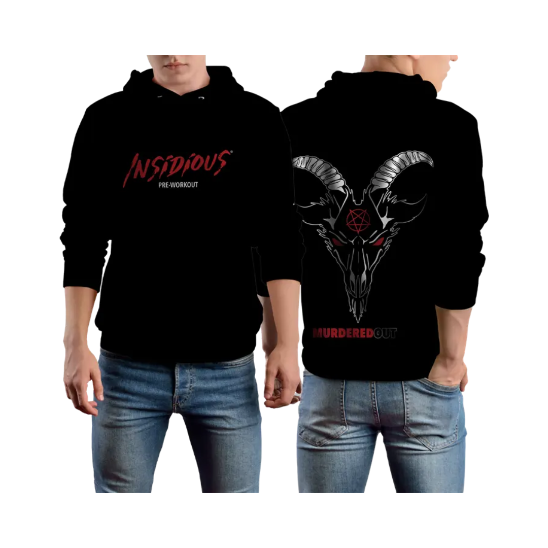 Murdered Out Insidious Hoodie Black