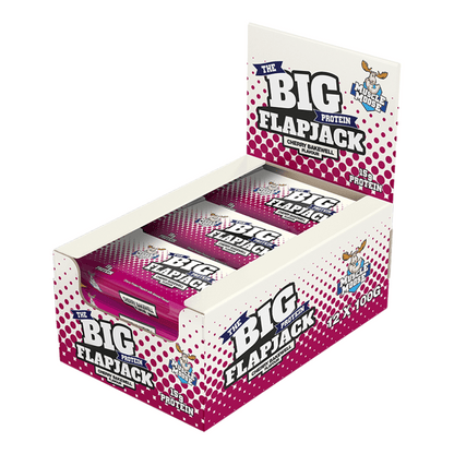 Muscle Moose Big Protein Flapjack 12x100g - Cherry Bakewell
