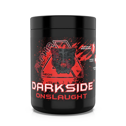 Alpha Neon Darkside Onslaught 480g - Rainbow Candy product packaging