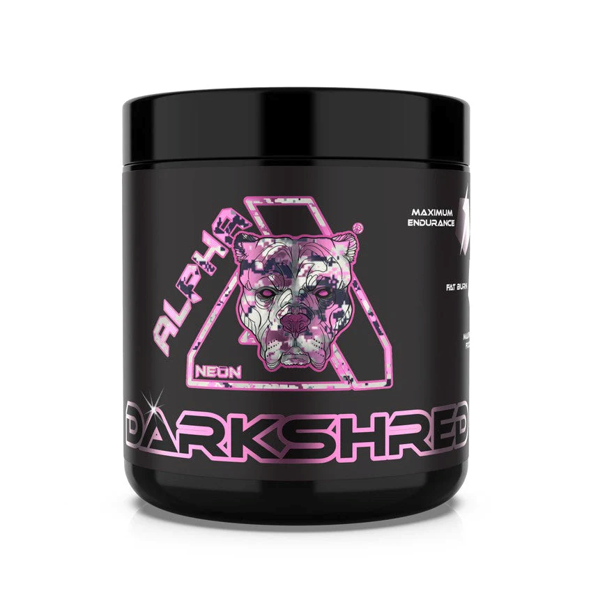 Alpha Neon Darkshred 240g - Lemon Lime product packaging