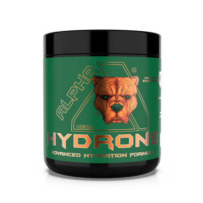 Alpha Neon Hydron8 330g - Salty Peach Mango product packaging