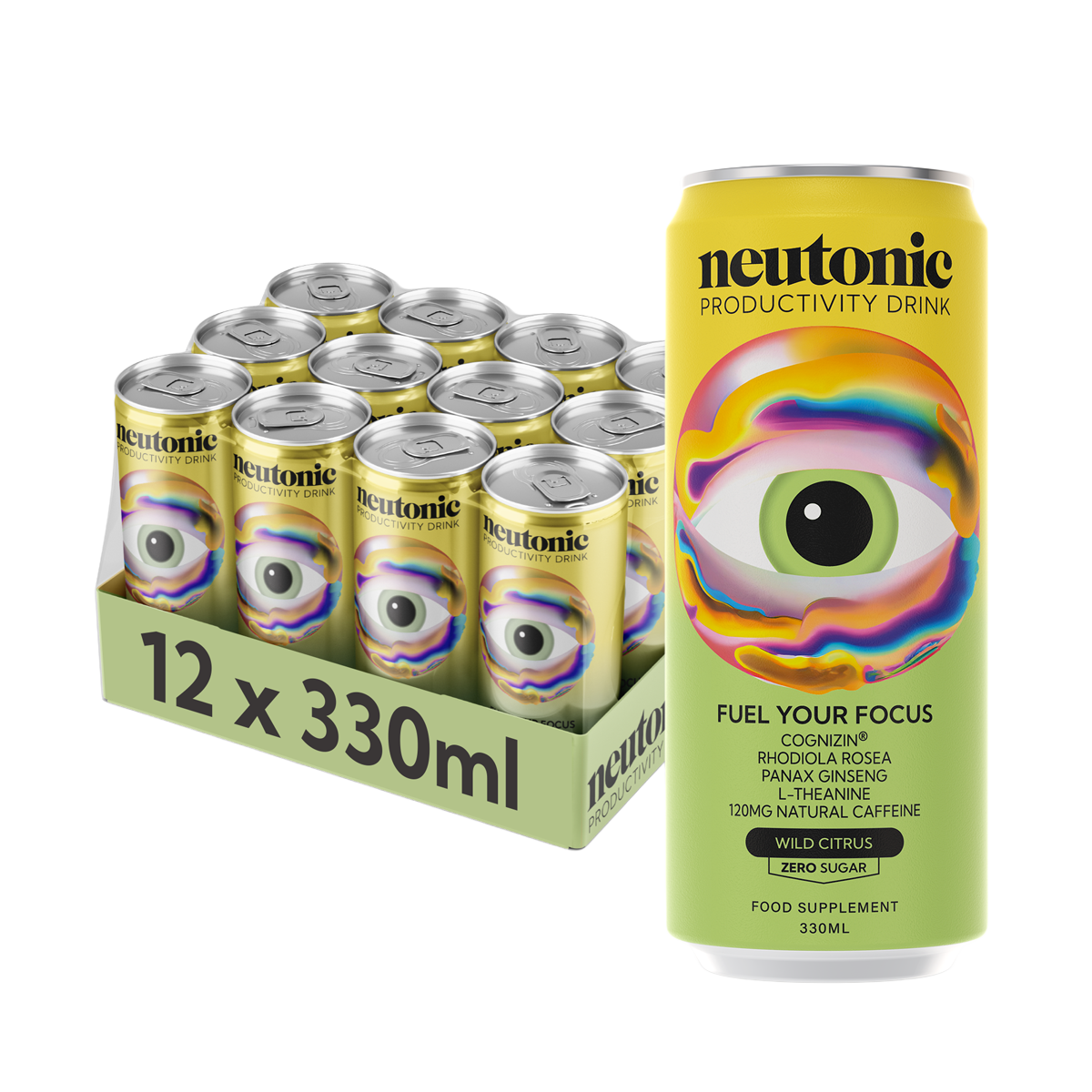 Neutonic 12x330ml - Citrus product packaging