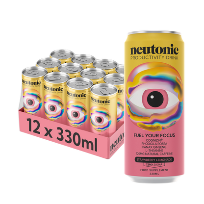 Neutonic 12x330ml - Strawberry Lemonade product packaging