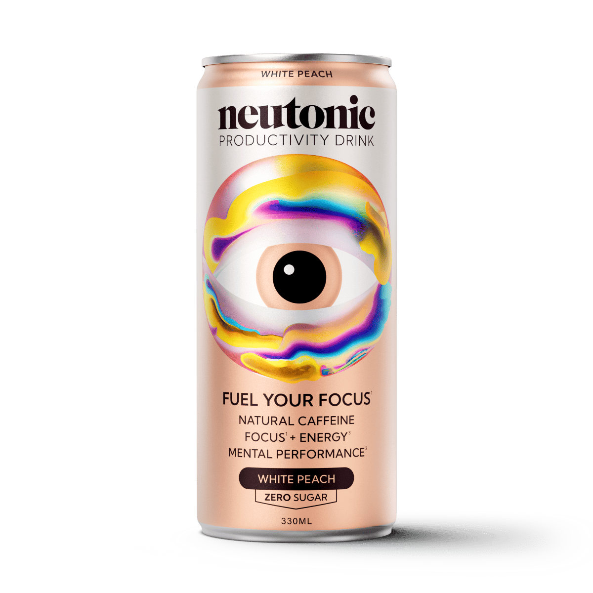 Neutonic 12x330ml White Peach packshot