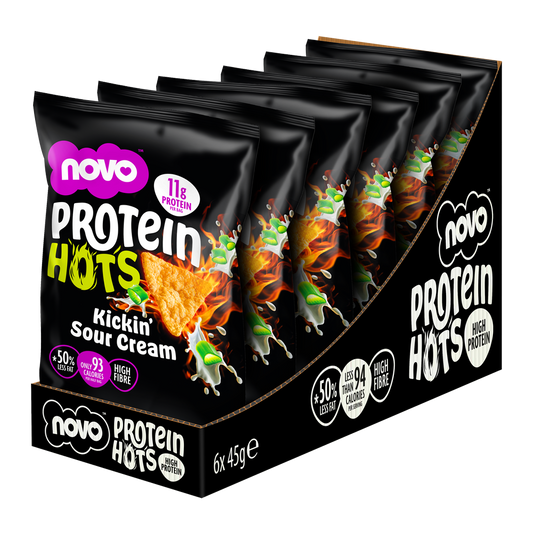Novo Nutrition Novo Protein Hots 6x45g - Kickin' Sour Cream