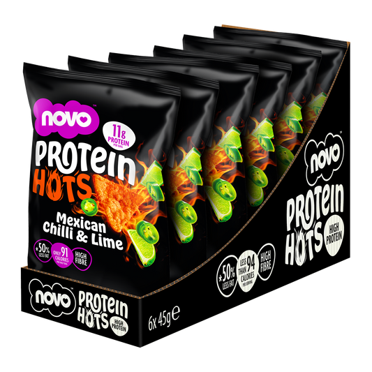 Novo Nutrition Novo Protein Hots 6x45g - Mexican Chilli & Lime