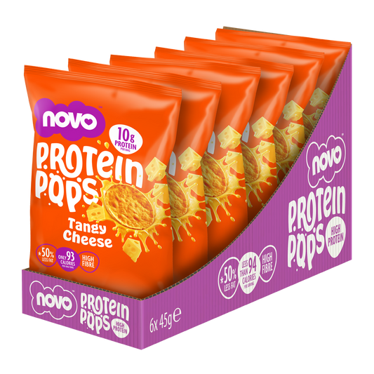 Novo Protein Pops 6x45g Tangy Cheese packshot