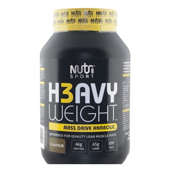 NutriSport H3avyweight Mass Drive Anabolic 1.5kg - Chocolate product packaging