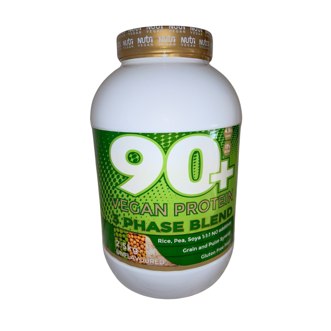 NutriVegan Nutri Vegan 90 Protein Vegan Unflavoured 2.5kg — NSP082