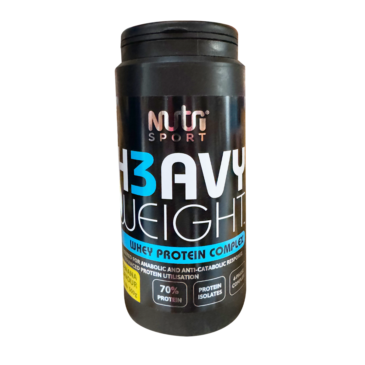 NutriSport H3avyweight Whey Protein Complex 500g - Banana product packaging