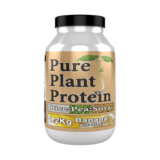 NutriVegan Nutri Vegan Pure Plant Protein 1.2Kg - Banana product packaging