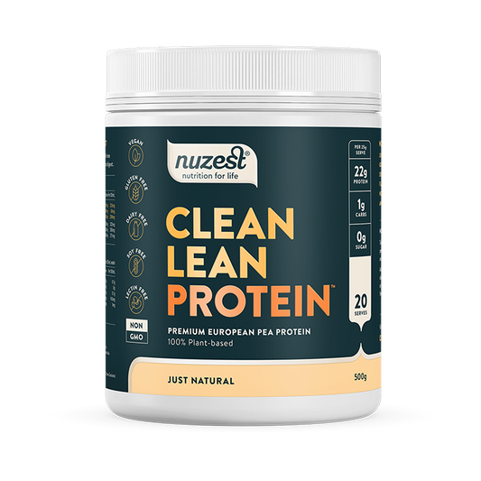 Nuzest Clean Lean Protein 500g - Just Natural product packaging