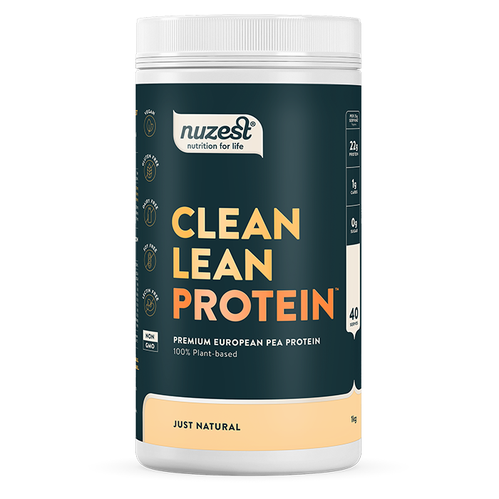Nuzest Clean Lean Protein 1kg - Just Natural product packaging