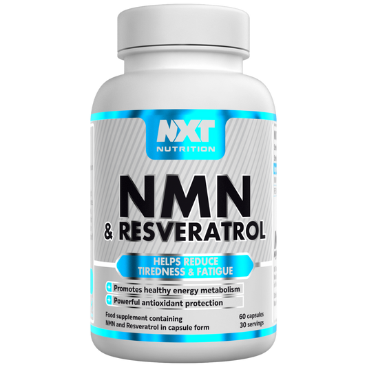 NXT Nutrition NMN & Resveratrol 60 Caps packshot