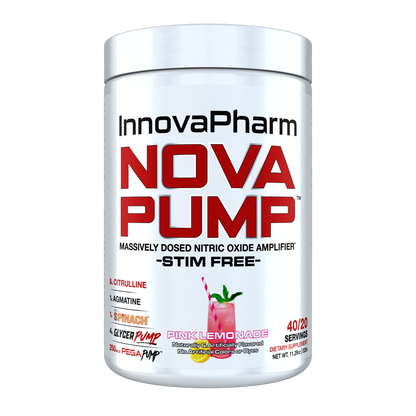 Innovapharm NovaPumpp 320g - Pink Lemonade product packaging