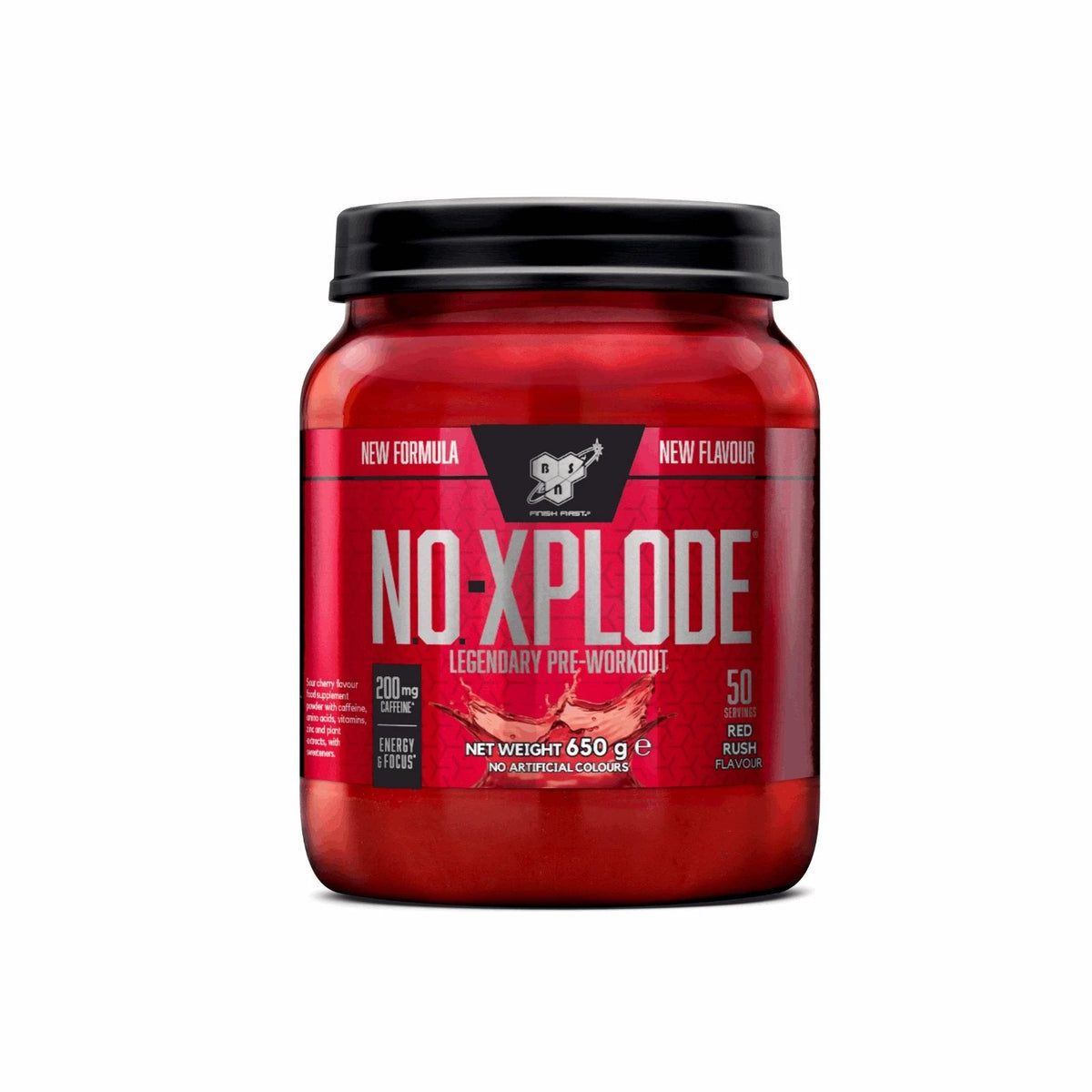 BSN N.O.Xplode 650g - Red Rush product packaging
