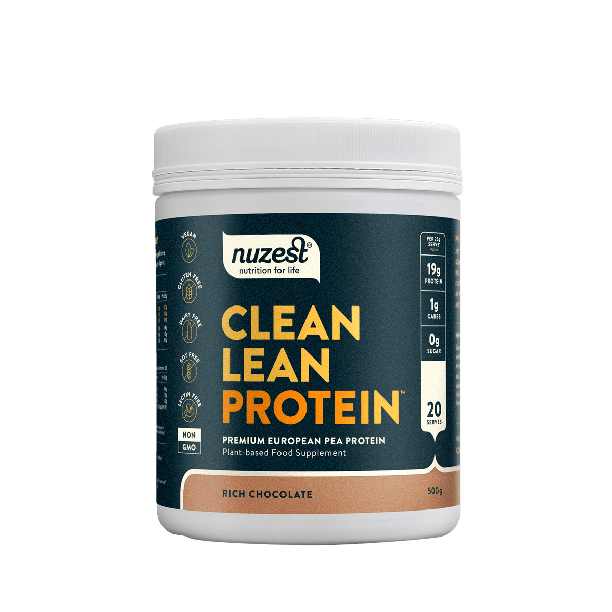 Nuzest Clean Lean Protein 500g - Rich Chocolate