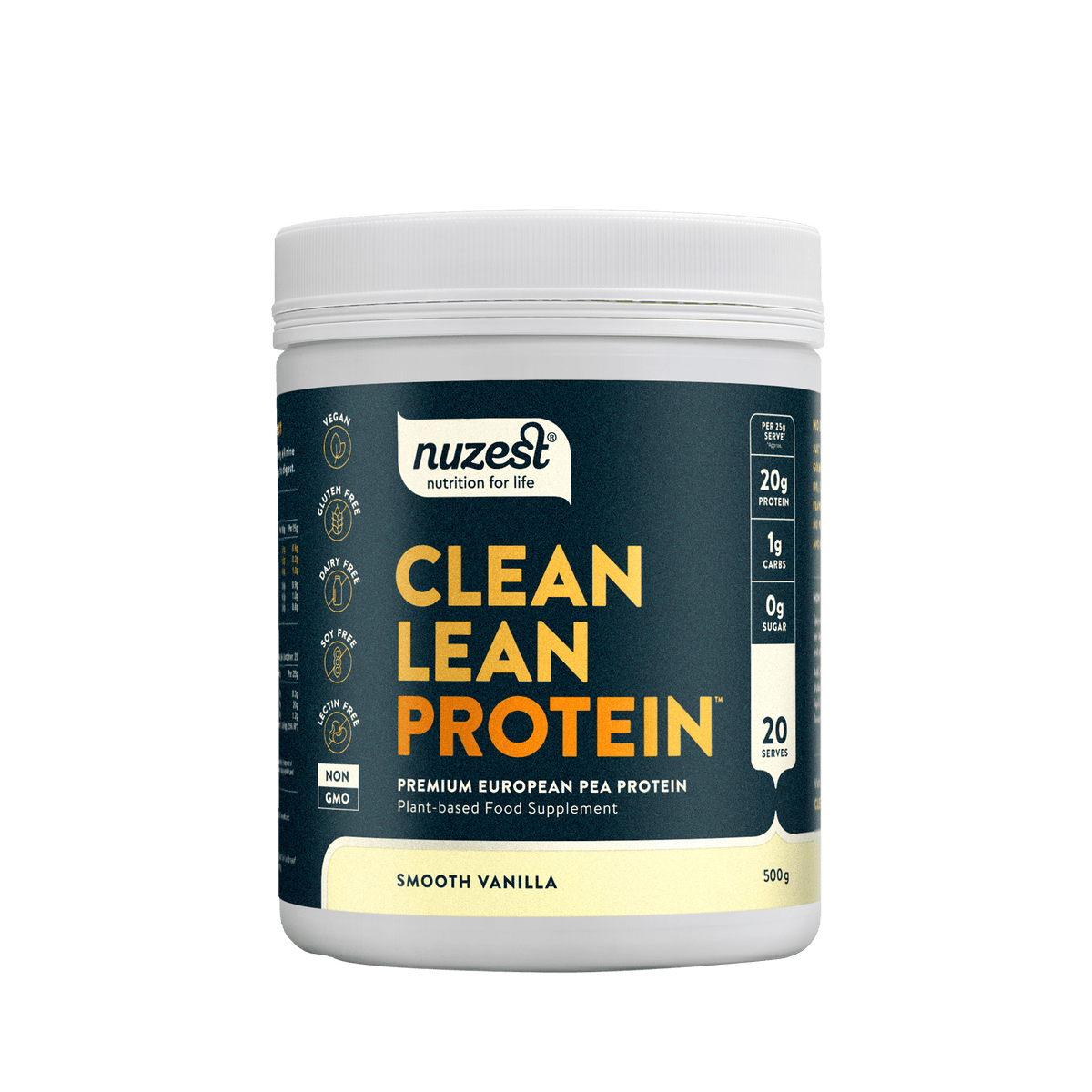 Nuzest Clean Lean Protein 500g - Smooth Vanilla