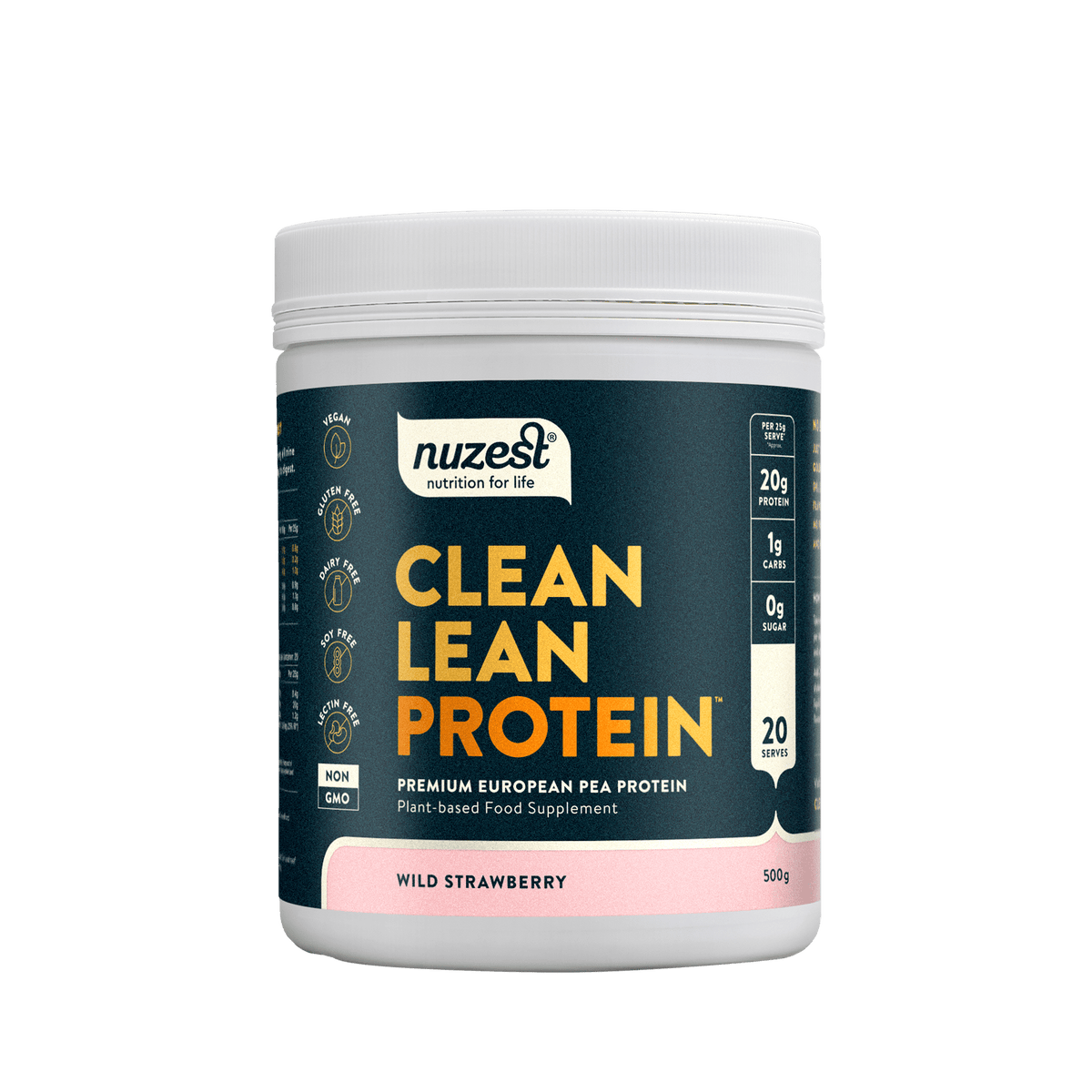 Nuzest Clean Lean Protein 500g - Wild Strawberry