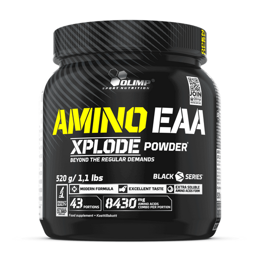 Olimp Sport Nutrition Amino EAA Xplode 520g - Fruit Punch product packaging