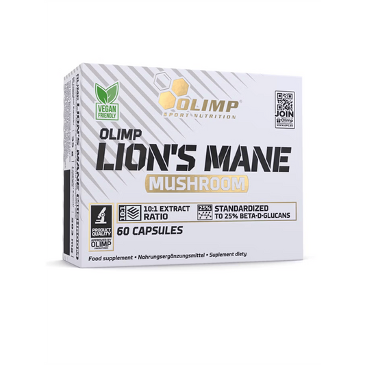 Olimp Sport Nutrition Lion's Mane Mushroom 60 Caps — OLM094