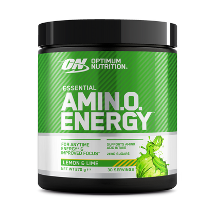 Optimum Nutrition AmiNO Energy 270g — Lemon Lime — product front