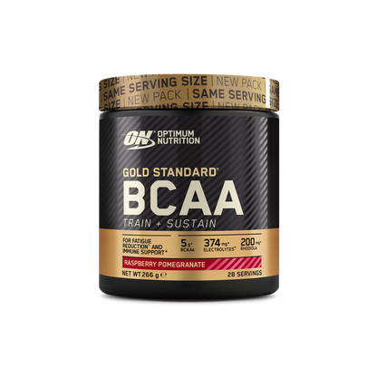 Optimum Nutrition Gold Standard BCAA 266g - Raspberry & Pomegranate product packaging