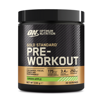 Optimum Nutrition Gold Standard Pre-Workout 330g — Green Apple — product front