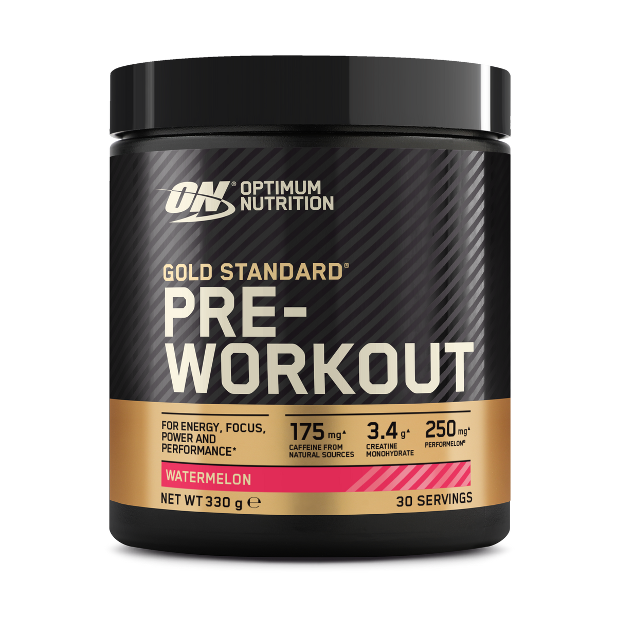 Optimum Nutrition Gold Standard Pre-Workout 330g — Watermelon — product front