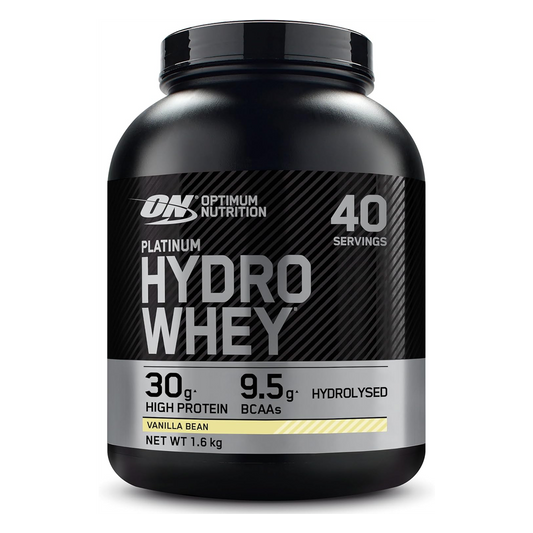 Optimum Nutrition Platinum Hydro Whey 1.6kg - Vanilla product packaging