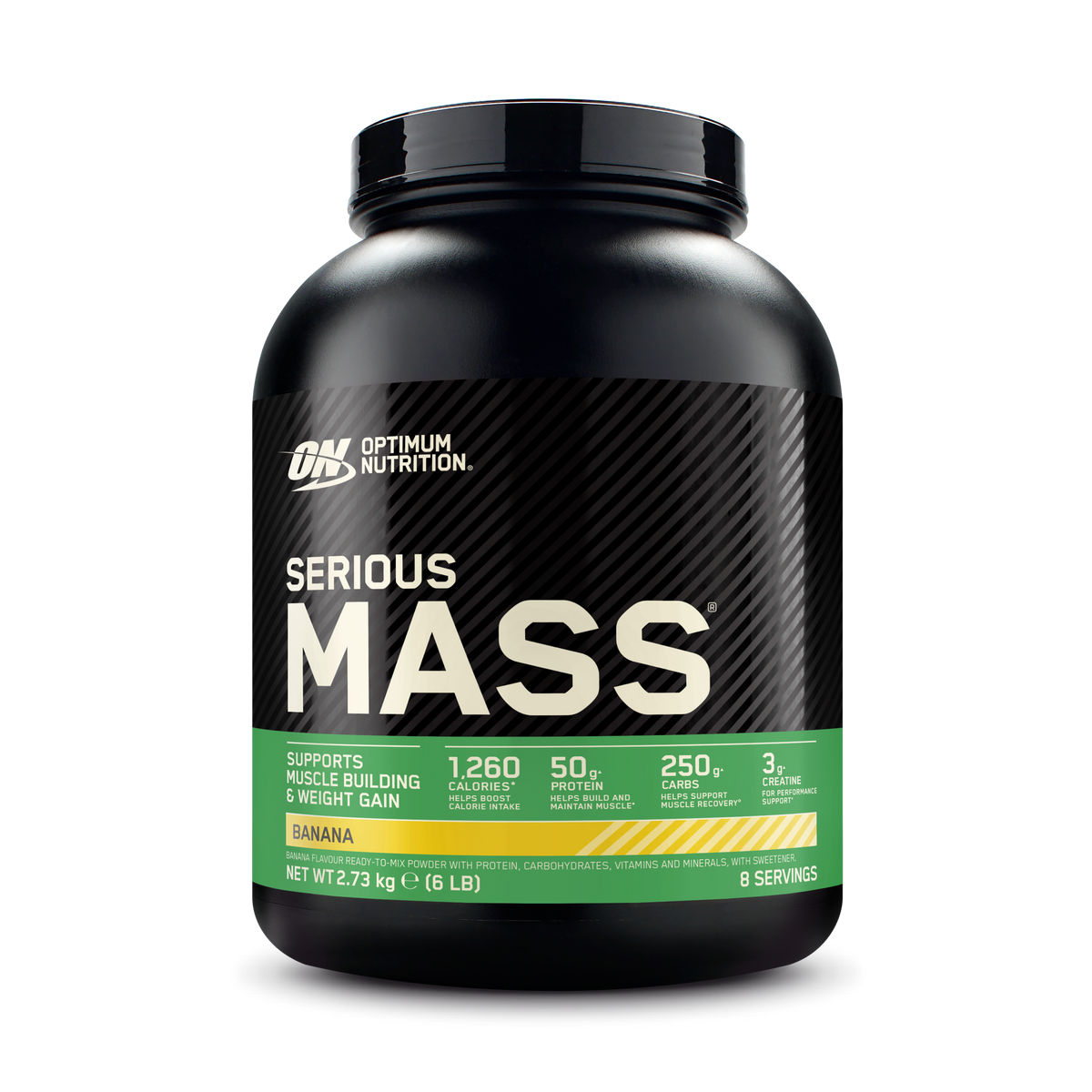 Optimum Nutrition Serious Mass 2.73kg — Banana — product front