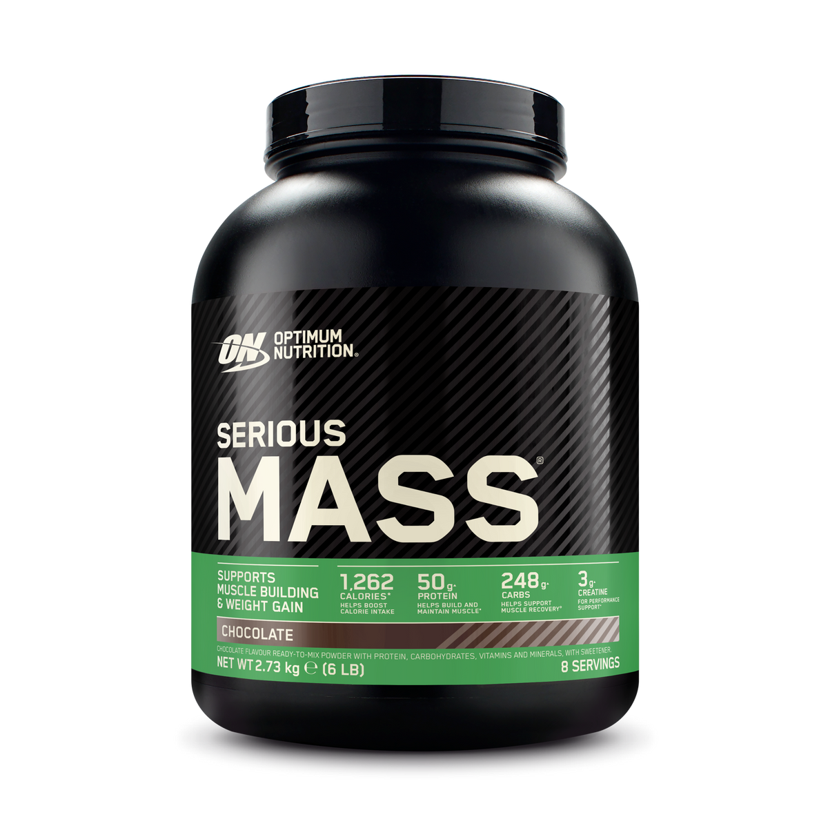 Optimum Nutrition Serious Mass 2.73kg — Chocolate — product front