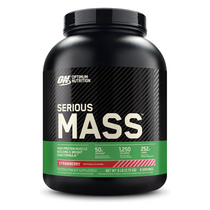 Optimum Nutrition Serious Mass 2.73kg - Strawberry product packaging