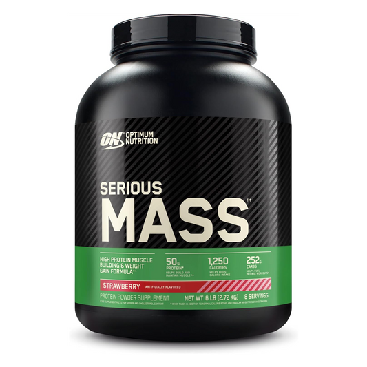 Optimum Nutrition Serious Mass 2.73kg - Strawberry product packaging