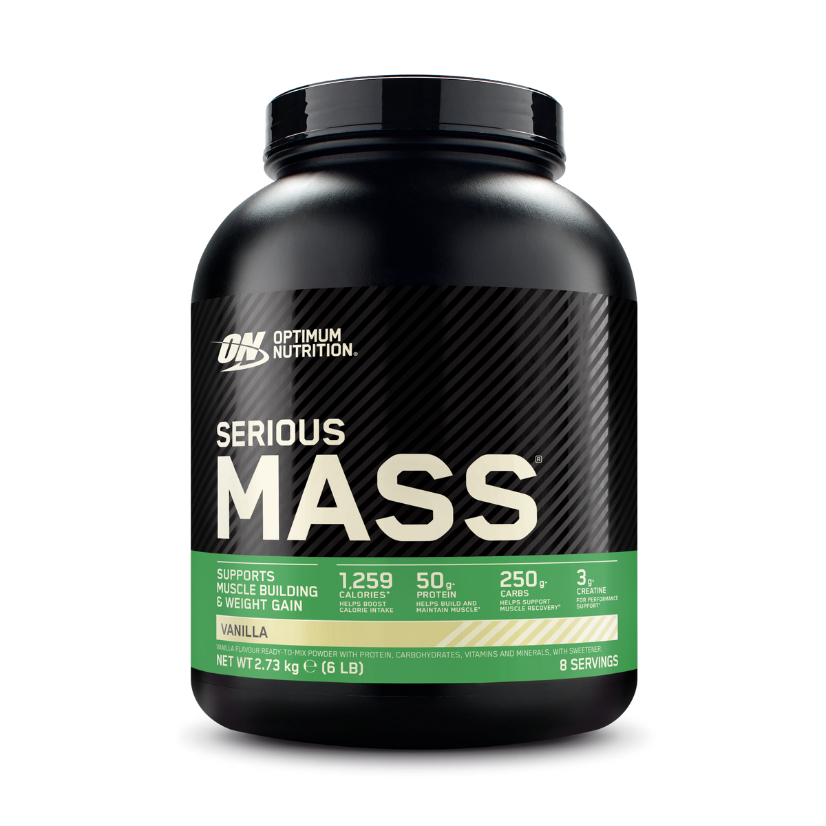 Optimum Nutrition Serious Mass 2.73kg — Vanilla — product front