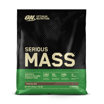 Optimum Nutrition Serious Mass 5.45kg — Chocolate — product front