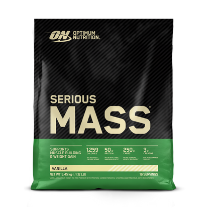 Optimum Nutrition Serious Mass 5.45kg — Vanilla — product front