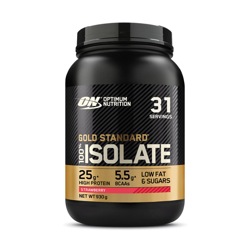 Optimum Nutrition Gold Standard 100% Isolate 930g — Strawberry — product front
