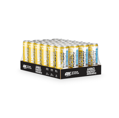Optimum Nutrition Amino Energy + Electrolyte RTD 24x250ml — Tropical — product front