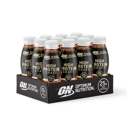 Optimum Nutrition Protein Shake 12x330ml - Chocolate product packaging