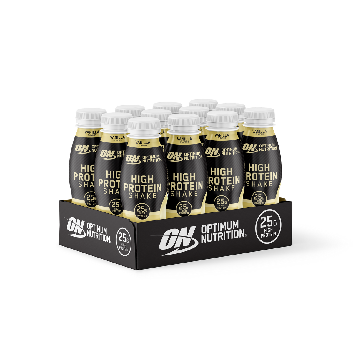 Optimum Nutrition Protein Shake 12x330ml — Vanilla — product front