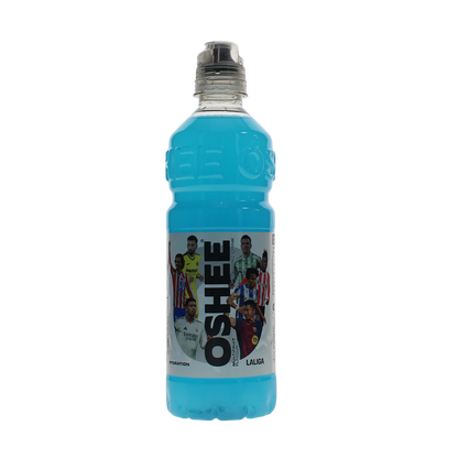 OSHEE Isotonic blue bottle (multifruit colourway)