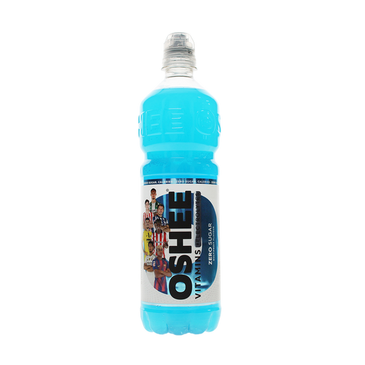 OSHEE Isotonic ZERO SUGAR blue bottle (multifruit colourway)