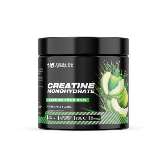 Outangled Creatine Monohydrate 250g - Green Apple product packaging