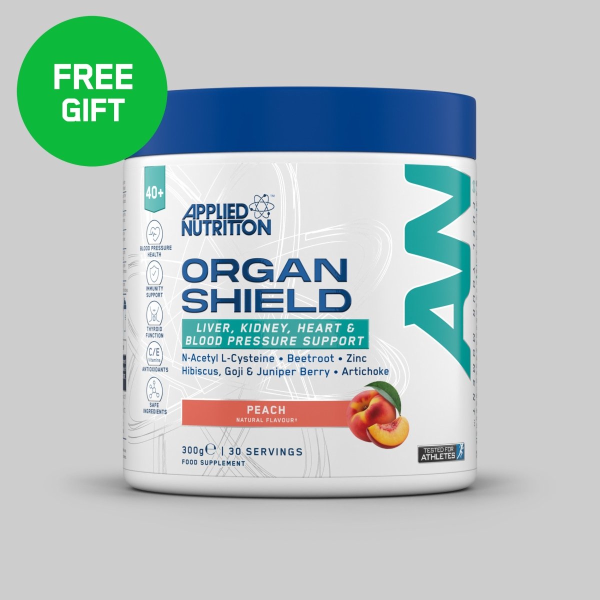 Applied Nutrition Organ Shield (40+ Range) 300g Peach - Peach